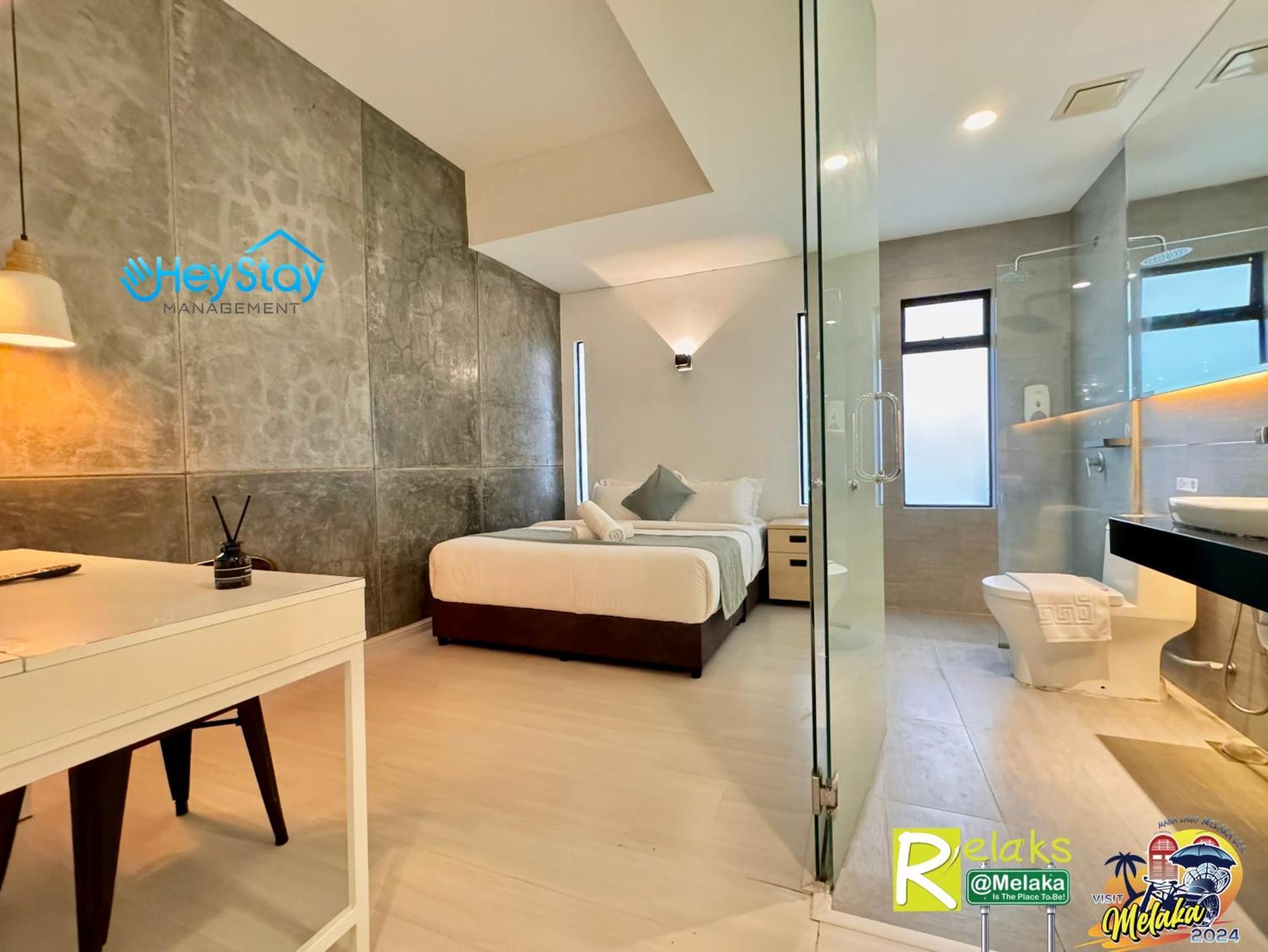 Modern Cave Guest House Walking Distance 5Mins To Jonker Malacca Bagian luar foto
