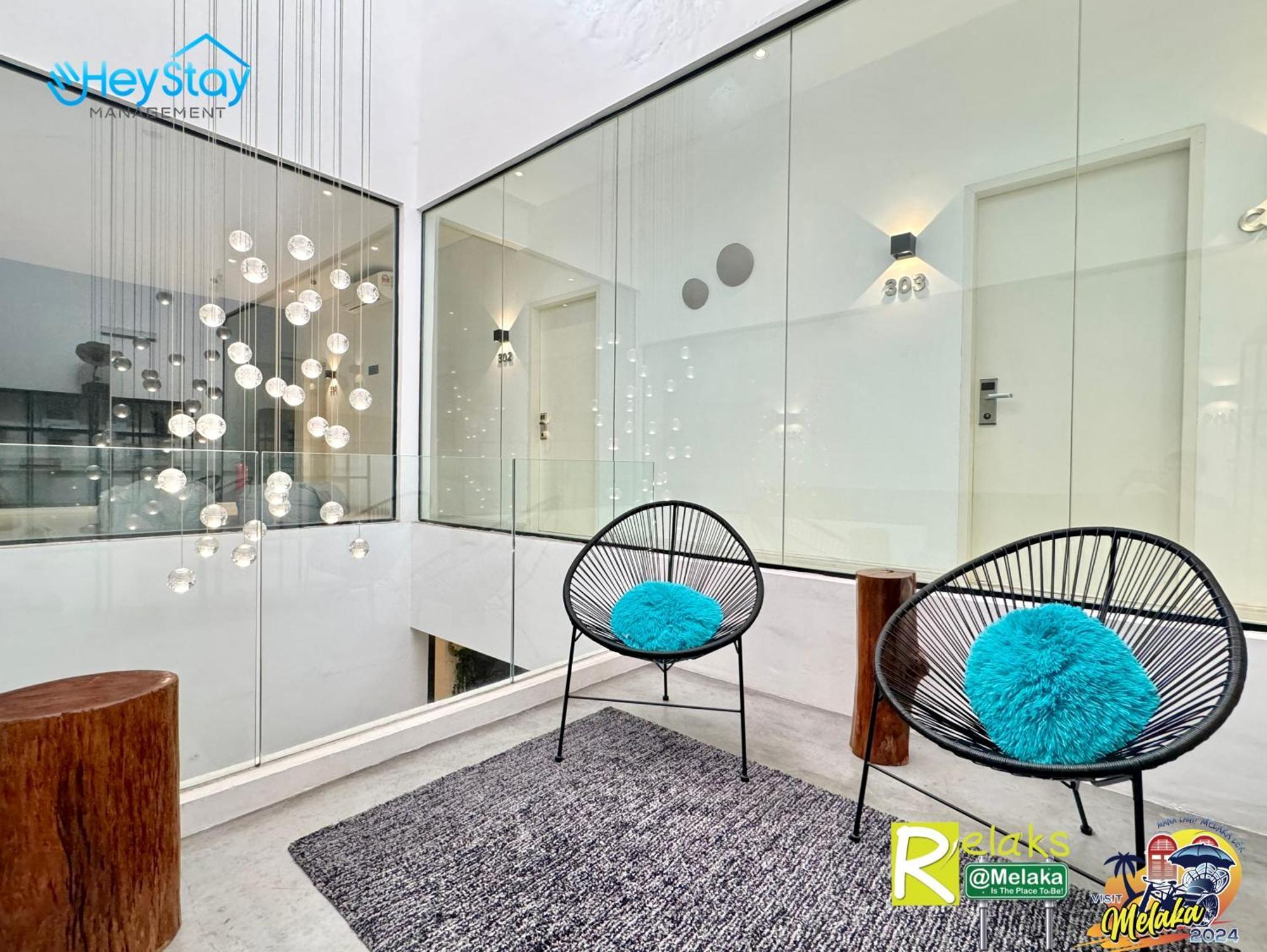 Modern Cave Guest House Walking Distance 5Mins To Jonker Malacca Bagian luar foto